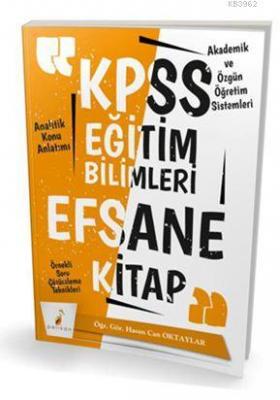 2019 KPSS Eğitim Bilimleri Efsane Tek Kitap Konu Anlatımlı