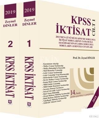 2019 KPSS İktisat Zeynel Dinler