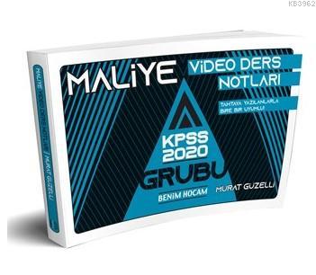 2020 KPSS A Grubu Maliye Video Ders Notları Benim Hocam Yayınları