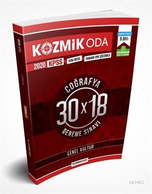 2020 KPSS Coğrafya 30x18 Tamamı Çözümlü Deneme Sınav Sınavı Seti Kolek