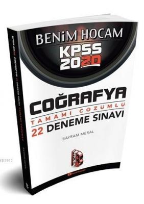 2020 KPSS Coğrafya Tamamı Çözümlü 22 Deneme Benim Hocam Yayınları