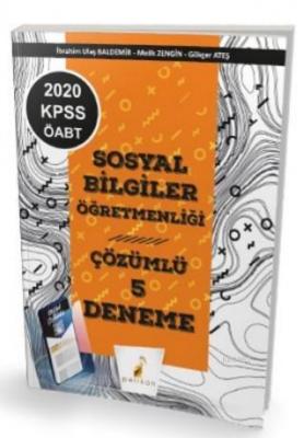 2020 KPSS ÖABT Sosyal Bilgiler Öğretmenliği Dijital Çözümlü 5 Deneme Sınavı