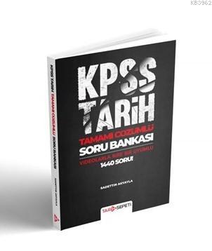 2020 KPSS Tamamı Çözümlü Tarih Sepeti Soru Bankası