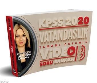 2020 KPSS Vatandaşlık Tamamı Çözümlü Video Soru Bankası Benim Hocam Yayınları