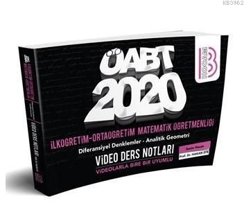 2020 ÖABT İlköğretim ve Ortaöğretim Matematik Öğretmenliği Diferansiyel Denklemler