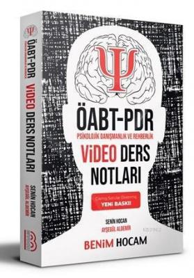 2020 ÖABT Psikolojik Danışmanlık ve Rehberlik Video Ders Notları Benim Hocam Yayınları