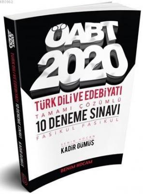 2020 ÖABT Türk Dili ve Edebiyatı Tamamı Çözümlü 10 Fasikül Deneme Beni