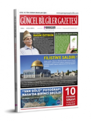 2021 Güncel Bilgiler Gazetesi Kpss Ve Tüm Kurum Sınavları Için + 10 Deneme Ve Bulmacalı