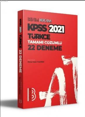 2021 KPSS Türkçe Tamamı Çözümlü 22 Deneme Öznur Saat Yıldırım