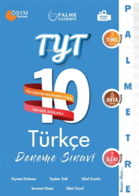 2021 Tyt 10 Türkçe Deneme Sınavı Taylan Tatlı Kıymet Dolaner Serenat O