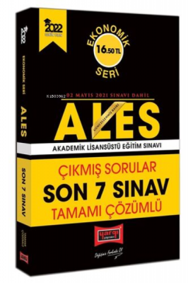 2022 ALES Ekonomik Seri Tamamı Çözümlü Çıkmış Sorular Son 7 Sınav