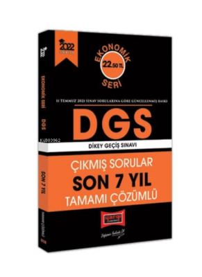2022 DGS Ekonomik Seri Son 7 Yıl Tamamı Çözümlü Çıkmış Sorular