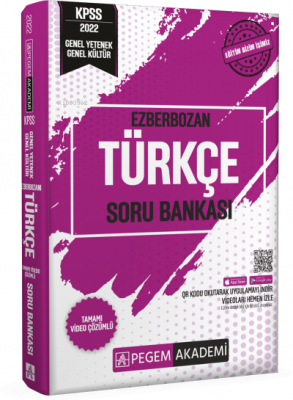 2022 Genel Yetenek Genel Kültür Ezberbozan Türkçe Soru Bankası Kolekti