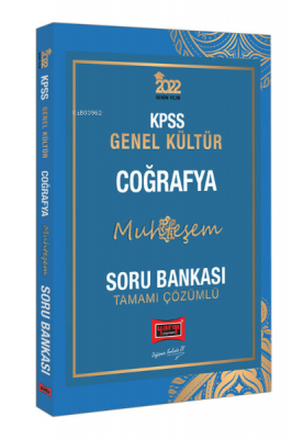 2022 KPSS Genel Kültür Muhteşem Coğrafya Tamamı Çözümlü Soru Bankası K