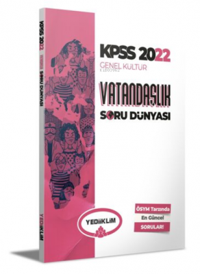2022 KPSS Genel Kültür Vatandaşlık Soru Dünyası Kolektif