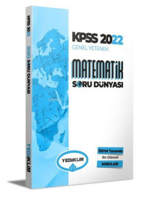 2022 KPSS Genel Yetenek Matematik Soru Dünyası Kolektif