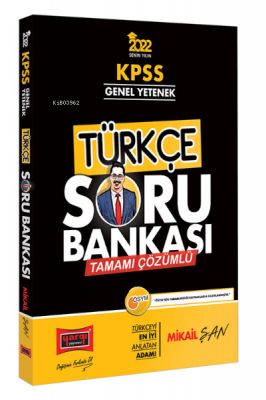 2022 KPSS Genel Yetenek Tamamı Çözümlü Türkçe Soru Bankası Mikail Şan