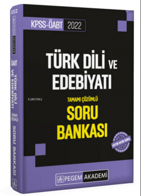 2022 KPSS ÖABT Türk Dili ve Edebiyat Soru Bankası Kolektif