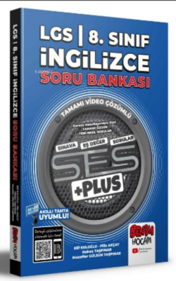 2022 LGS 8.Sınıf İngilizce Ses Plus Soru Bankası