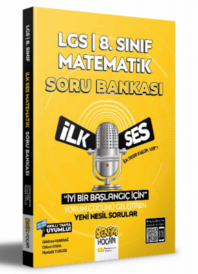 2022 LGS İlk Ses Yeni Nesil Matematik Soru Bankası Mustafa Tuncer Gökh