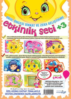 Okul Öncesi Dikkat ve Zeka Geliştirme Etkinlik Seti +3