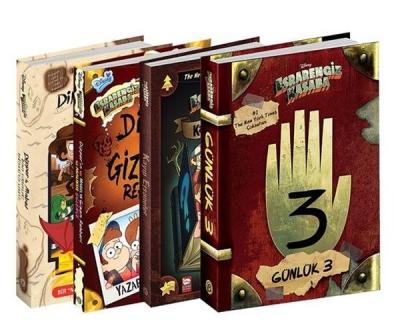 Disney - Esrarengiz Kasaba Mega Seti 4 Kitap