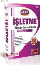 3. Sınıf Güz Dönemi İşletme 2015 Öğreten Özet ve Sorular