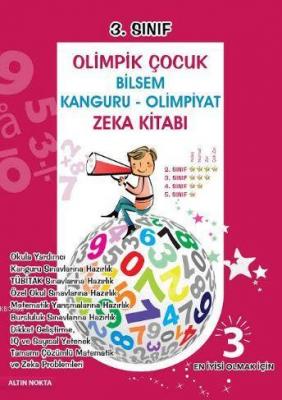 3.Sınıf Olimpik Çocuk Bilsem Kanguru-Olimpiyat Zeka Kitabı