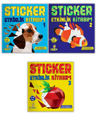 4-10 Yaş Sticker Etkinlik Kitabım Seti