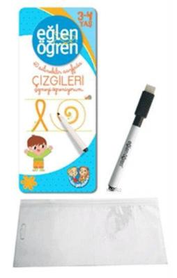 40 Silinebilir Sayfada Çizgileri Çizmeyi Öğreniyorum