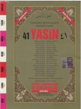 41 Yasin Arapça ve Türkçe Okunuşlu Mealli Mini Boy