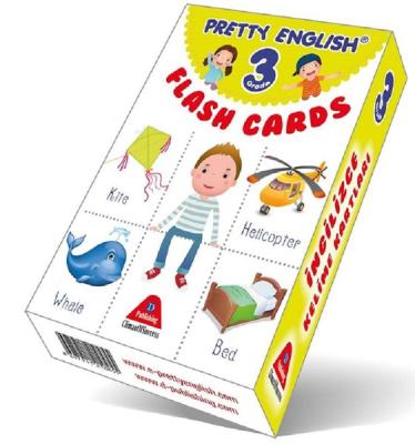 Pretty English Flash Cards / İngilizce Kelime Kartlartı 3. Sınıf