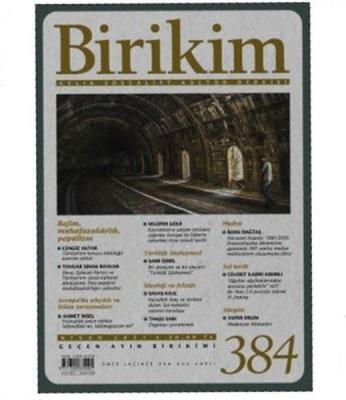 Birikim Aylık Edebiyat Kültür Dergisi Sayı: 384 Nisan 2021
