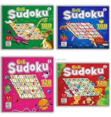 5-8 Yaş Stickerlı Sudoku Seti Kolektif