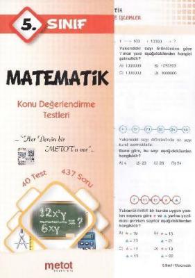5. Sınıf Matematik Konu Değerlendirme Testleri