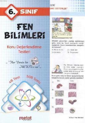 6. Sınıf Fen Bilimleri Konu Değerlendirme Testleri