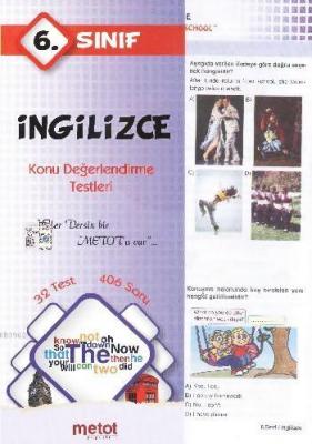 6. Sınıf İngilizce Konu Değerlendirme Testleri
