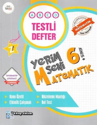 6.Sınıf Yerim Seni Matematik Testli Defter