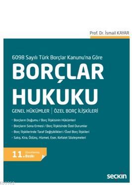 6098 sayılı yeni Türk Borçlar Kanunu'na göre temel bilgileri içeren bu kitap, özellikle hukuk fakült