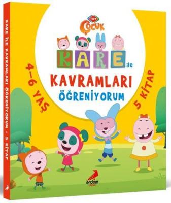 Kare ile Kavramları Öğreniyorum (5 kitap)
