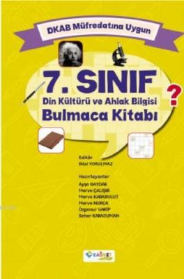 7. Sınıf Din Kültürü ve Ahlak Bilgisi Bulmaca Kitabı Ayşen Baydar Çaml