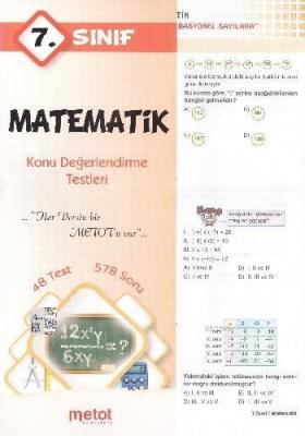 7. Sınıf Matematik Konu Değerlendirme Testleri Kolektif