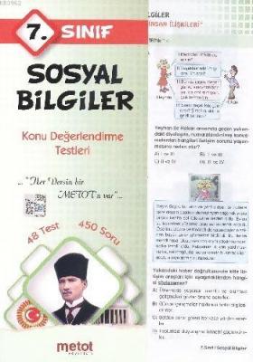 7. Sınıf Sosyal Bilgiler Konu Değerlendirme Testleri