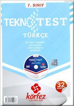 7. Sınıf Türkçe Tekno Poşet Test Çözümlü (Dvd'li) Komisyon