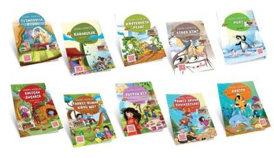 Erdemlerle Hikayeler (10 Kitap)