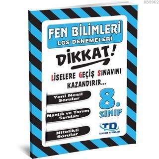 8. Sınıf Fen Bilimleri LGS Denemeleri
