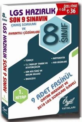 8. Sınıf LGS Hazırlık Son 9 Sınavın Çıkmış Soruları ve Ayrıntılı Çözümleri 1. Kitap