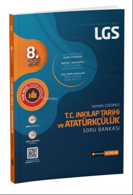 8. Sınıf LGS Tamamı Çözümlü T.C. İnkılap Tarihi ve Atatürkçülük Soru B
