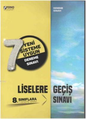 8. Sınıf LGS Yeni Sisteme Uygun 7 Deneme Sınavı