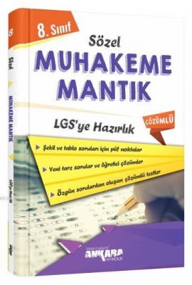 8. Sınıf LGS'ye Hazırlık Sözel Muhakeme Mantık Soru Bankası Ankara Yay
